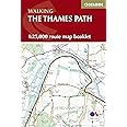 The Thames Path Map Booklet: 1:25,000 OS Route Map Booklet (Cicerone Guides)