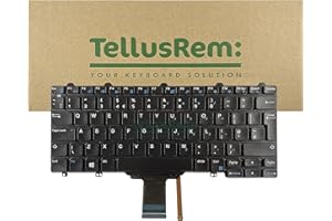 TELLUSREM replacement UK backlit keyboard for Dell Latitude E7250. Latitude E5250, Latitude E5270