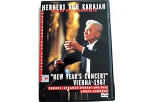 Herbert von Karajan - New Year's Concert, Vienna 1987 [Alemania] [DVD]