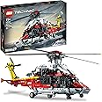 LEGO Technic Elicottero di Salvataggio Airbus H175, Modellismo per Bambini con Motore per la Rotazione dei Rotori, Giocattolo