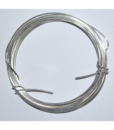 Efco Versilberter Kupferdraht – 0,40 Mm X 20 M Rolle, Ideal Für Basteln, Schmuck & Dekoration