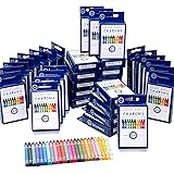 Crayons Bulk 36 Packs of 24 Count Vibrant Colors Teacher Quality Durable Classroom Pack for Kids Students Party Favors by Col