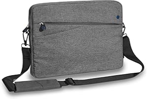 ‎PEDEA Pedea Tablet Tasche 12–13" Hülle für iPad Pro 13 2024 M4, iPad Pro 12,9 2022 M2, Galaxy Tab S10+/S9+, Surface Pro 12", MatePad Pro 12,2, Sleeve mit Zubehörfach, grau