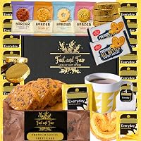 Penny Post Afternoon Tea Gift Box - Letterbox Hamper With Biscuits, Chocolate & Artisan Teas, British Food Gift-348584