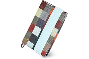 GUGGIARI Wąski portfel dla mężczyzn, kompaktowy, miękki i minimalistyczny portfel do uporządkowania pieniędzy, kart kredytowych i kluczy, bezpieczny portfel z technologią blokowania RFID, Multicheck,