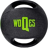 Woqes &Ccedil;ift Tutacaklı Slam Ball Sağlık Topu, Ağırlık Topu