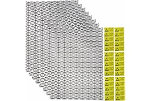 LJY 30 Pieces Antistatic Bags ESD Shielding with Top Open for Motherboard Graphics Video Card LCD Screen with Labels, 30 x 40 cm / 11.8 x 15.7 inch