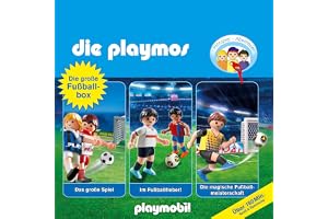 Die große Fussball-Box. Das Original Playmobil Hörspiel: Die Playmos 7, 51, 60