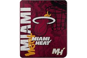 Northwest NBA Golden State Warriors Bedruckte Fleecedecke, Kinder Damen Unisex Jungen Herren, 1NBA/03101/0014/AMZ, rot, 50" x 60"