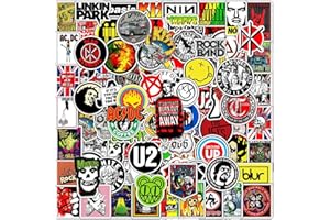 BIMANI 100 autocollants de mode, décalcomanies en vinyle imperméable à l'eau pour ordinateur portable, planche à roulettes, voiture, bicyclette, téléphone.