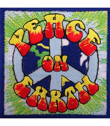 US Army Peace Corps Dove Anti War Iron On Patch Sew On Embroidered Applique Badge - Foto 2