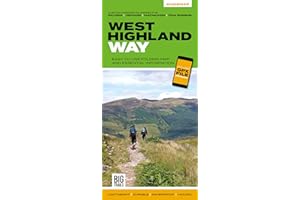 West Highland Way: Easy-to-use folding map and essential information, with custom itinerary planning for walkers, trekkers, fastpackers and trail runners: 4 (Big Trails Guidemaps)