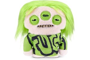 Fuggler Fugg Stars serie 2 9 tums plysch samlarleksak (ögonfull) av ZURU med rolig ful monsterdesign med vilda uttryck, unika