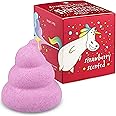 Unicorn Poo Kids Bath Bombs Pink Shimmer Bath Bomb, Fun Gifts for Girls, Women, Boys, Handmade Natural Fizzy Bath Bombs for Children and Adults
