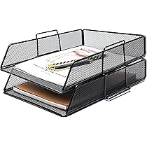 Expositor Cartas Piezas Soporte Tarjetas Visita, Negro Metal