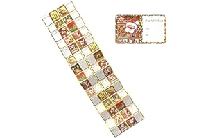 ICELAND etichette adesivi segnanomi natalizi per regalo di natale (90 etichette)