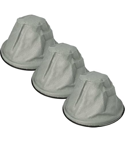 Vhbw 5er-Pack Sackfilter Für Nilfisk VC300, Saltix 10 & GD111 – Ø 31,6 Cm, Höhe 7 Cm