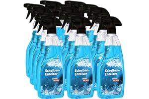 ‎RICHTER CHEMIE Richter Chemie | Scheibeneteiser Spray für Auto Winschutzscheibe | bis -50° Eisfrei | 14 x 500ml | schnelle Enteisung im Winter