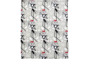 Northwest Koszmar przed Bożym Narodzeniem jedwabny koc narzuta, 127 cm x 178 cm, upiorne wakacje