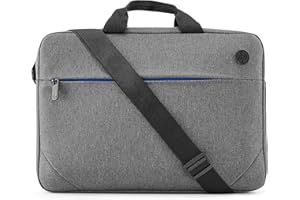 HP Prelude, Borsa per Laptop fino a 17,3 Pollici, Tasca Interna Imbottita per Accessori, Cerniera Rinforzata, Realizzata con materiali Impermeabili, Grigia