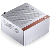 Jonsbo N10 PC Kasası G&uuml;m&uuml;ş - Mini-ITX i&ccedil;in Mini Kule, 2 Fanlı, 4 x 2,5 İn&ccedil; SSD'ye kadar, HTPC, NAS ve Ofis Sistemleri i&ccedil;in Ko