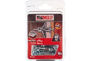 Molly M11110-XJ Väggpluggar, Grå, En Storlek