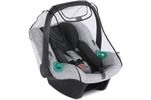 ABC Design Regenschutz - für Babyschale Tulip Gruppe 0+ - Schadstofffrei - Farbe: transparent