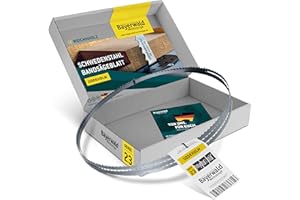 QUALITÄT AUS DEUTSCHLAND BAYERWALD WERKZEUGE Bayerwald Uddeholm brzeszczot taśmowy - 2560 x 6 x 0,5 x 4 / do wszystkich powszechnie stosowanych rodzajów drewna/taśma do piły taśmowej