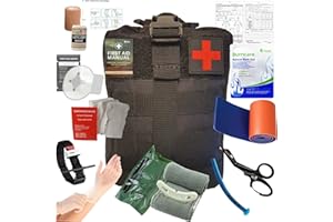 Troja Tactical IFAK Erste Hilfe Trauma Set in Hüfttasche kompakte Notfalltasche medizinisches Notfallset militärische Bauchta
