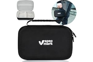 specmark Borsa per stampante per etichette compatibile con DYMO LM160 LM280 420P – Brother H107 H108 E110 – BeMark M110 M120 D30S – Custodia per etichettatrice