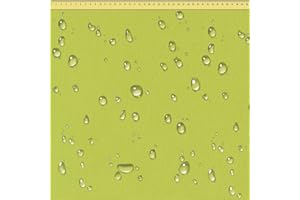 DreamRoots Tessuto impermeabile al metro 160 cm Larghezza - Stoffa al metro impermeabile 220 g/m2 600D - Cuscino esterno impermeabile - Stoffe a metro per ricambio sdraio, tende da sole, tovaglie