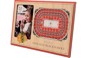 YouTheFan NHL Unisex NHL 3D Stadium View Bilderrahmen