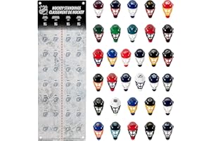Franklin Sports NHL Goalie Mask Tracker - Micro Mask Tracking - all 32 teams available - Seattle Kraken