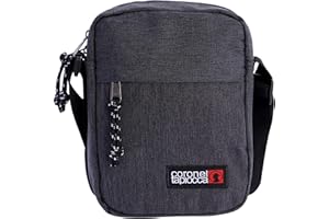 CORONEL TAPIOCCA Coronel Tapioca – Bandolera para hombre estilo casual | Bolso hombre bandolera compacto con múltiples compartimentos | Ideal para uso diario, viajes o trabajo