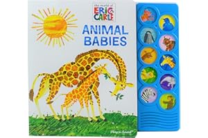 World of Eric Carle, Animal Babies 10-Button Sound Book - PI Kids (Play-A-Sound)