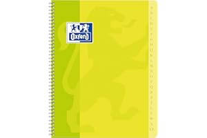 Oxford Répertoire alphabétique spirale 17x22cm 100 pages Petits Carreaux 5x5