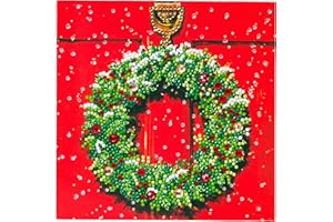STC Stores/Craft Buddy DIY Crystal Christmas Card Kit (Wreath - Xmas 2020)
