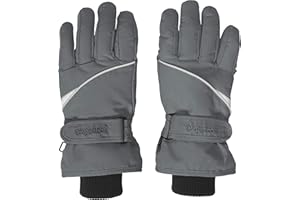 Playshoes Unisex Children's Winter Finger Gloves with Velcro Fastener