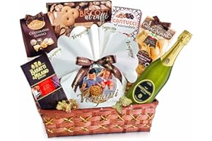 Villa Guelfa Cesto Natalizio ''Elite'', Specialità Gastronomiche Gourmet in Confezione Regalo per Natale