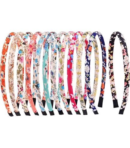 4 Serre-têtes Pailletés Avec Dents Antidérapantes - Accessoire Cheveux Arc-en-ciel Pour Petites Filles