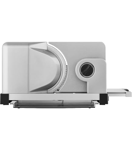 FRITEL Schneidemaschine SL 3110 – Allesschneider/Brotschneider/Fleischschneider – 0–15 mm – Ø 17 cm – 100 W – gezacktes Messer – klappbar Küche, Haushalt & Wohnen