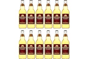 Hobsons Oldfields Premium English Medium Sweet Cider - 4.8% ABV - 12 Pack Case (500 ml Bottles)