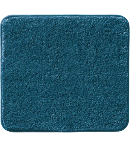 Brandsseller Badvorleger 50x80cm - Luxus Baumwoll-Teppich 780g/m² Für Bad & Dusche In Anthrazit