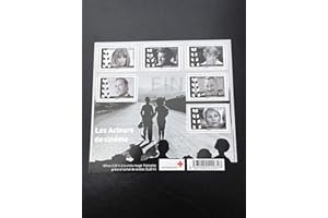 Timbre France 2012. Feuillet Neuf Collection Personnages célèbres avec n 4690 à 4695. Acteurs cinéma : Noiret, Serrault...