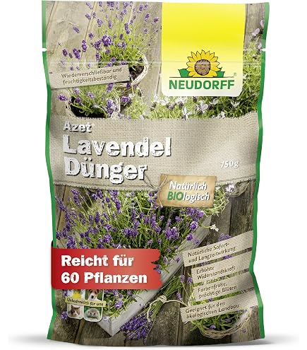 Neudorff Azet Fertilizzante Per Lavanda 750 G – Effetto Lungo Fino A 100 Giorni
