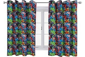 JAY FRANCO Marvel Comics Avengers Comic-Helden 137cm x 168cm Vorhänge - 2-teilige