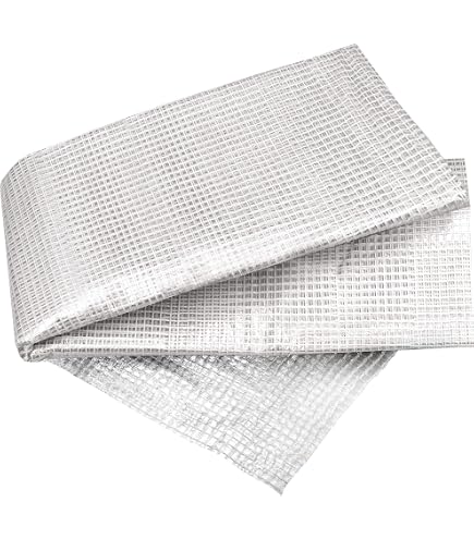 KAISER PLASTIC Gitterfolie Gewächshausfolie 250g/m² Xtra Strong 1,5x10m Mit Nadelrand