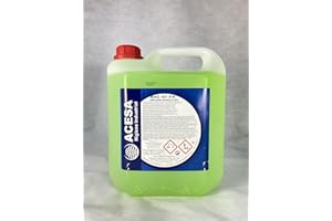 ACESA - Limpiador Multiusos CON AMONIOS CUATERNARIOS DESINFECTANTE, BACTERICIDA, VIRICIDA Homologado BAC- 97FR - Certificado 