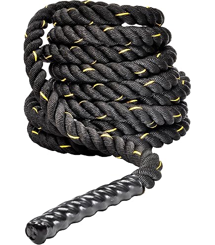 Miweba Sports Battle Rope BR100 Corde D'Entraînement 9m Ou 12m Diamètre 40mm - Fitness Intense