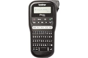 Brother PT-H110 Label Printer | P-Touch Labeller | QWERTY Keyboard | Handheld